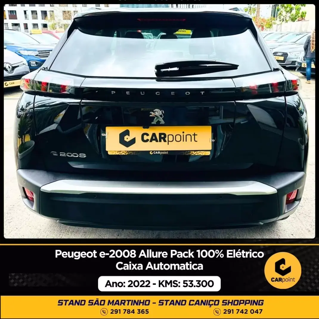 Peugeot e-2008 2022 - 23900 EUR, 53300 km - AUTO.MOTO.pt - 53300km - foto 4 de 10