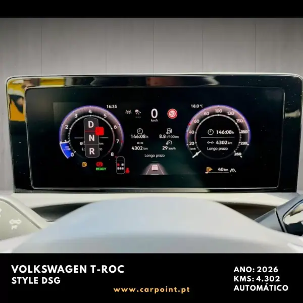 Volkswagen T-Roc 2026 - 34900 EUR, 4302 km - AUTO.MOTO.pt - 4302km - foto 10 de 10