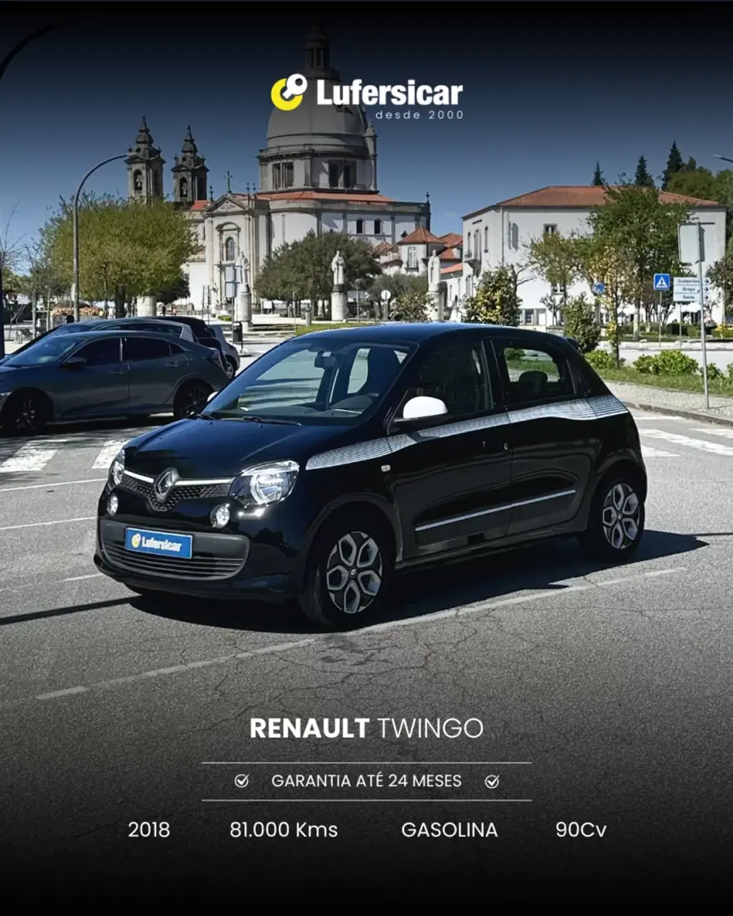 Renault Twingo 2018 - 9750 EUR, 81000 km - AUTO.MOTO.pt - 81000km - foto 1 de 9