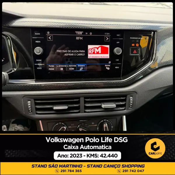 Volkswagen Polo 2023 - 21900 EUR, 42440 km - AUTO.MOTO.pt - 42440km - foto 8 de 10