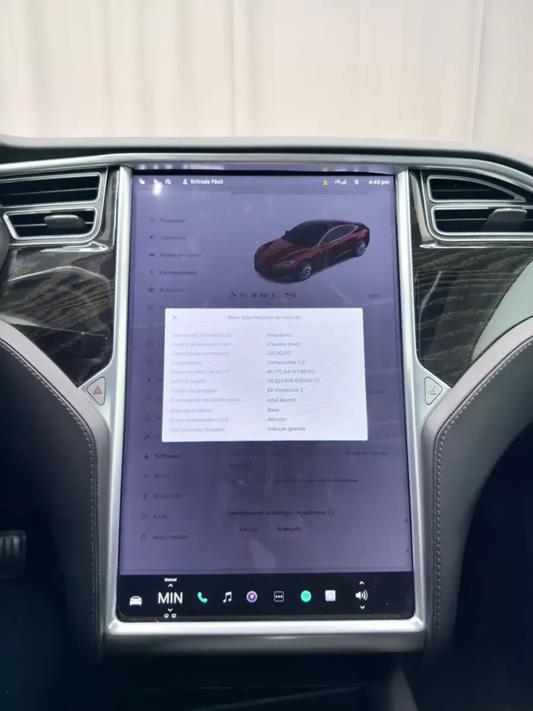 Tesla Model S 2016 - 20999 EUR, 164000 km - AUTO.MOTO.pt - 164000km - foto 15 de 20