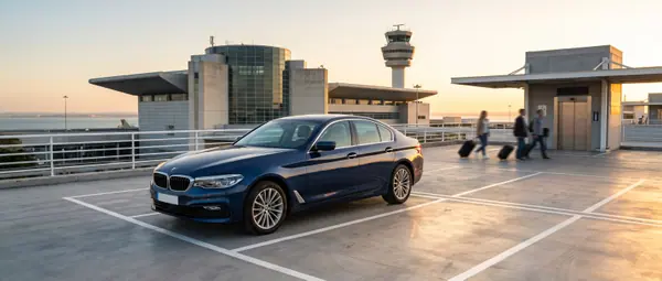 Where to leave the car at Lisbon airport?