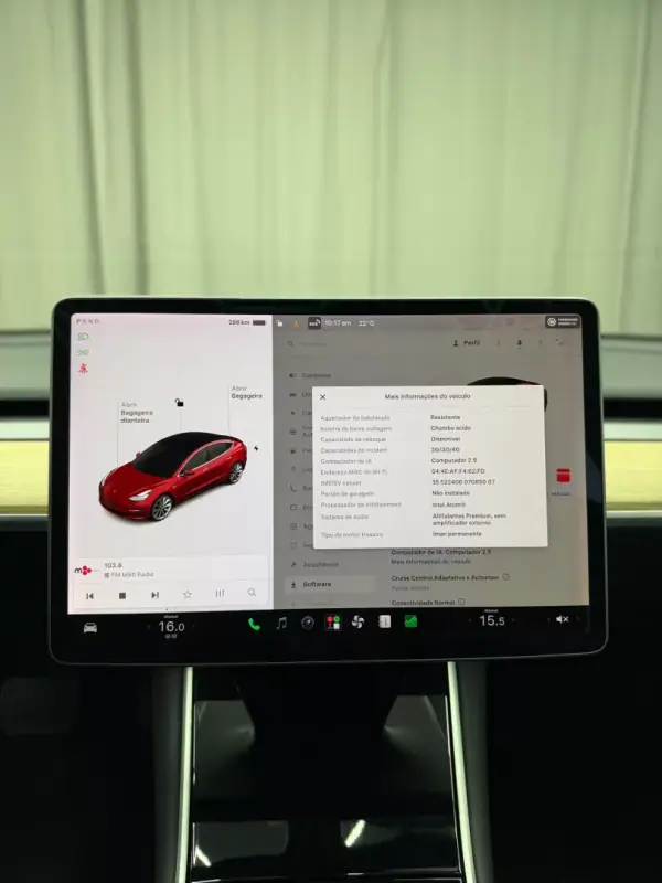 Tesla Model 3 2019 - 19250 EUR, 158000 km - AUTO.MOTO.pt - 158000km - foto 15 de 23