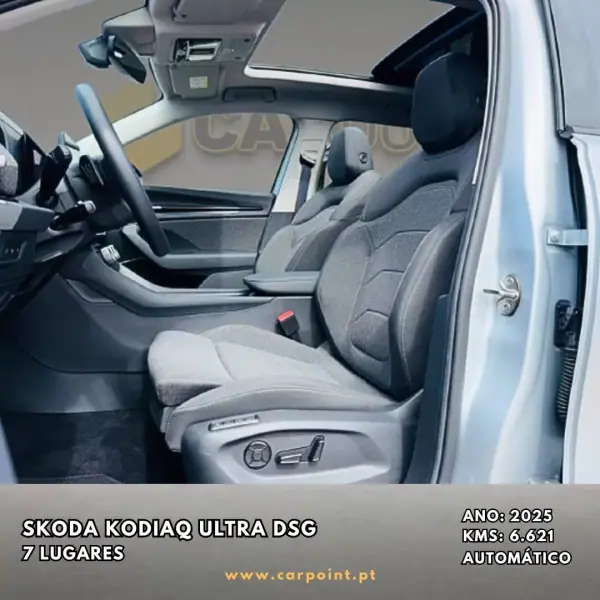 Skoda Kodiaq 2025 - 42900 EUR, 6490 km - AUTO.MOTO.pt - 6490km - foto 6 de 10