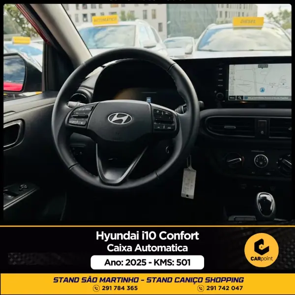 Hyundai i10 2025 - 22900 EUR, 501 km - AUTO.MOTO.pt - 501km - foto 6 de 10