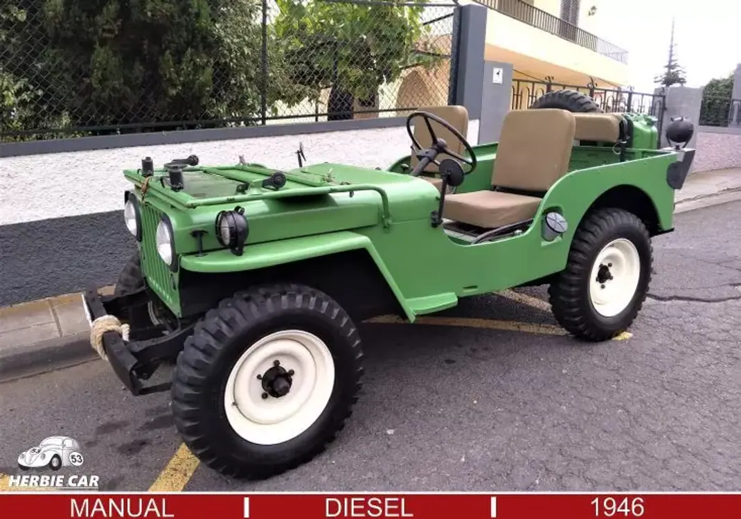 Jeep Willys 1946 - 25000 EUR, 1500 km - AUTO.MOTO.pt - 1500km - foto 1 de 4
