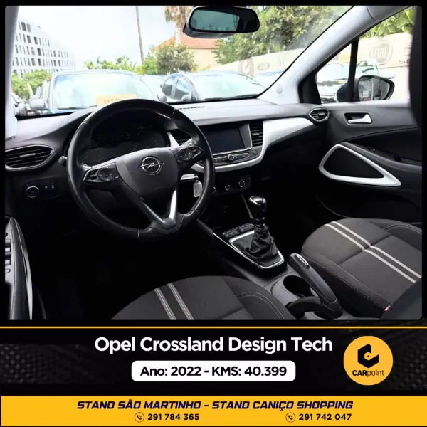 Opel Crossland 2022 - 16900 EUR, 40500 km - AUTO.MOTO.pt - 40500km - foto 6 de 10