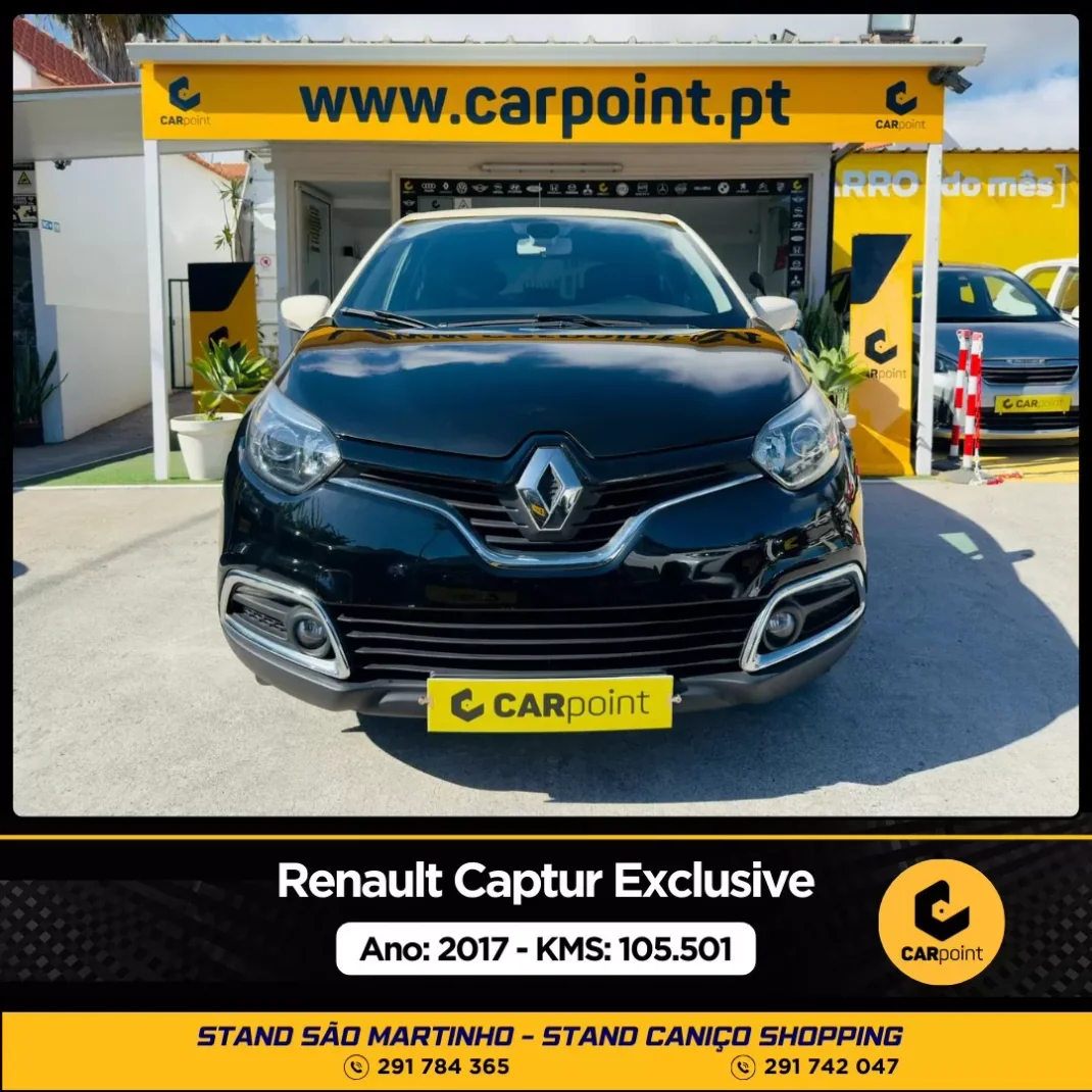 Renault Captur 2017 - 16900 EUR, 105550 km - AUTO.MOTO.pt - 105550km - foto 1 de 10