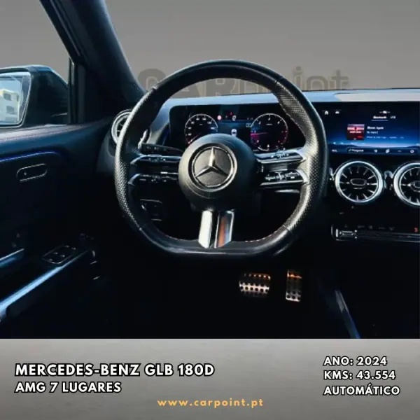 Mercedes-Benz GLB 180 2024 - 49900 EUR, 43554 km - AUTO.MOTO.pt - 43554km - foto 6 de 10