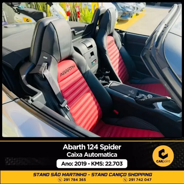 Fiat 124 Spider 2019 - 39990 EUR, 22703 km - AUTO.MOTO.pt - 22703km - foto 11 de 25