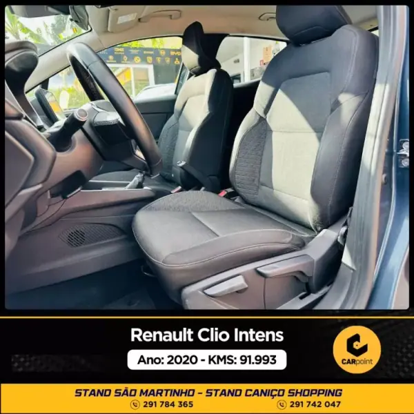 Renault Clio 2020 - 15900 EUR, 92050 km - AUTO.MOTO.pt - 92050km - foto 5 de 10