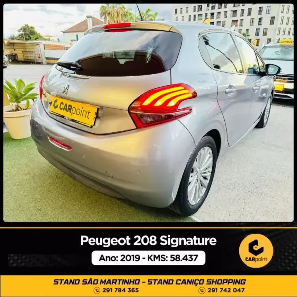 Peugeot 208 2019 - 13900 EUR, 58500 km - AUTO.MOTO.pt - 58500km - foto 3 de 10