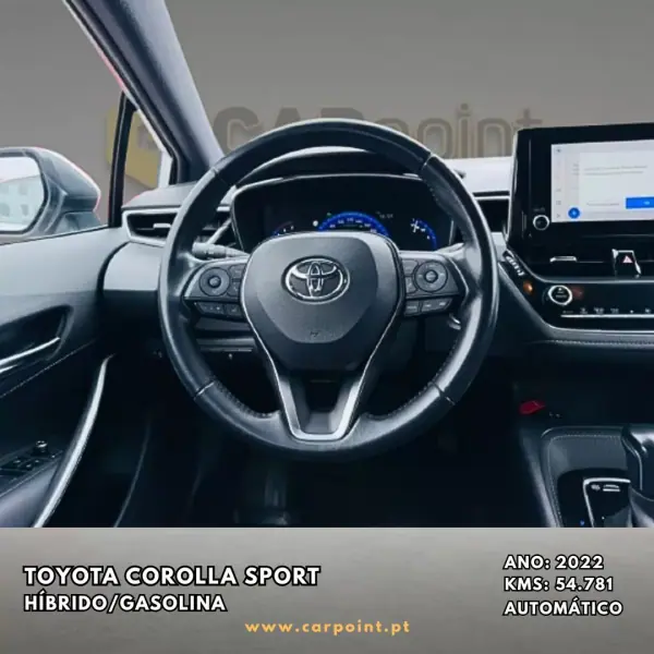 Toyota Corolla 2022 - 27900 EUR, 54781 km - AUTO.MOTO.pt - 54781km - foto 6 de 10