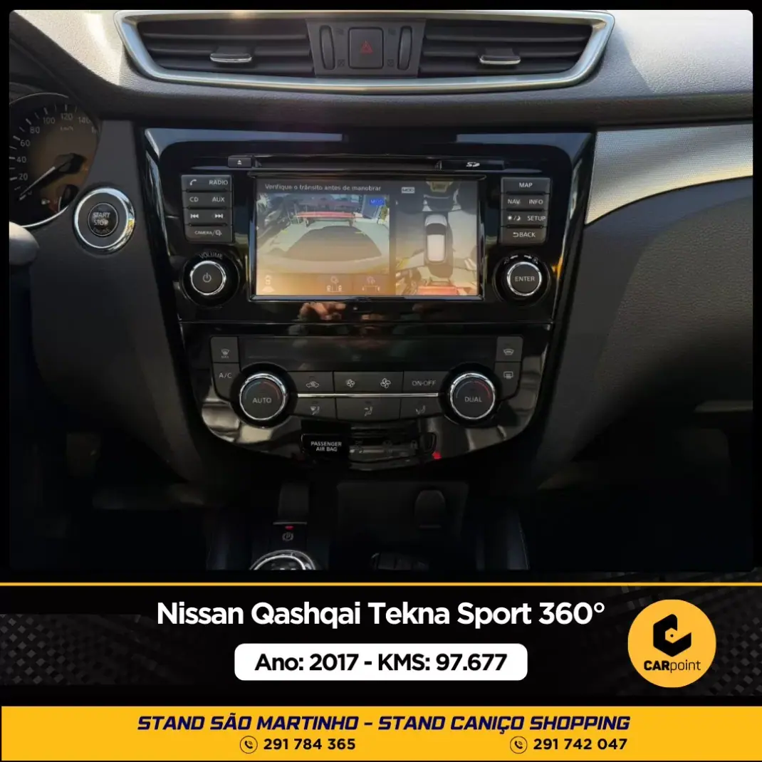 Nissan Qashqai 2017 - 23900 EUR, 97677 km - AUTO.MOTO.pt - 97677km - foto 9 de 10