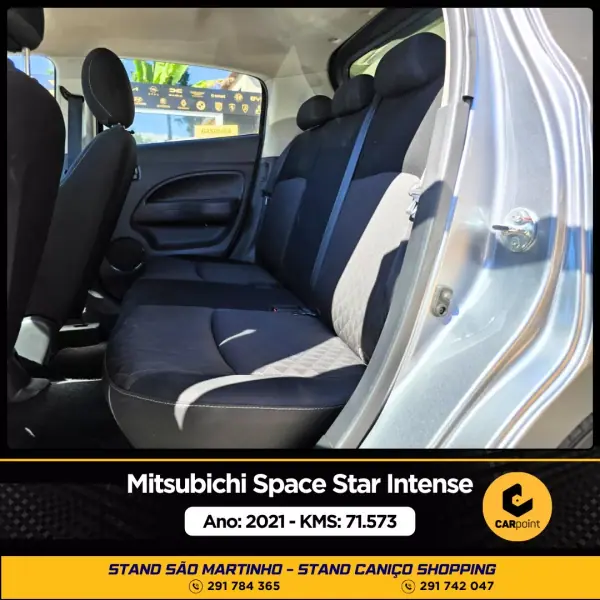 Mitsubishi Space Star 2021 - 12900 EUR, 71573 km - AUTO.MOTO.pt - 71573km - foto 9 de 10