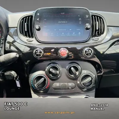 Fiat 500C 2018 - 12900 EUR, 113225 km - AUTO.MOTO.pt - 113225km - foto 9 de 10