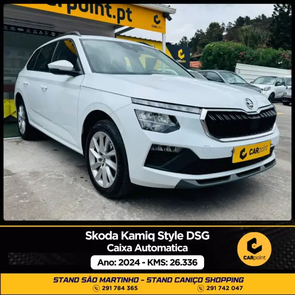 Skoda Kamiq 2024 - 23900 EUR, 26400 km - AUTO.MOTO.pt - 26400km - foto 2 de 10
