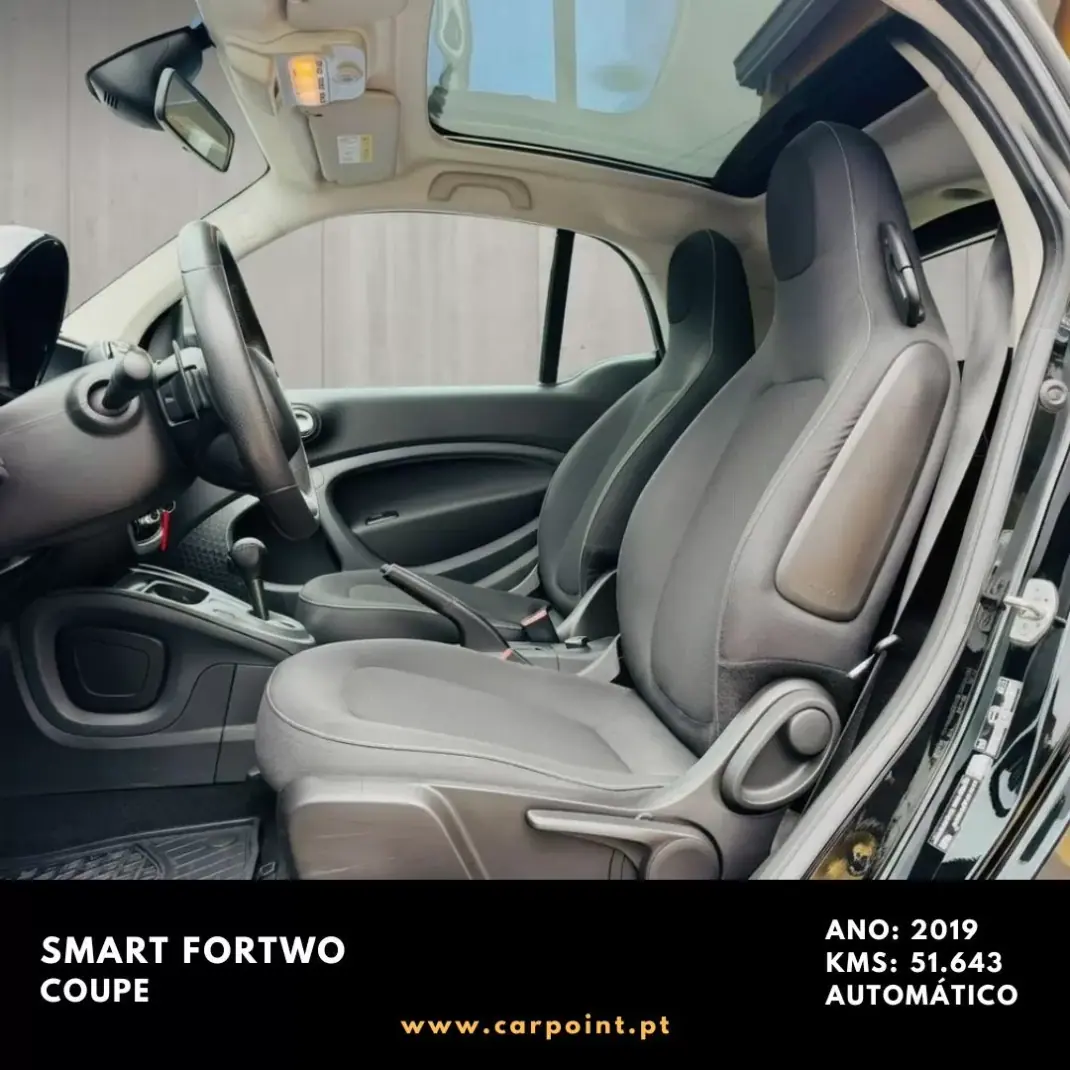 Smart ForTwo Coupé 2019 - 16750 EUR, 51643 km - AUTO.MOTO.pt - 51643km - foto 7 de 10