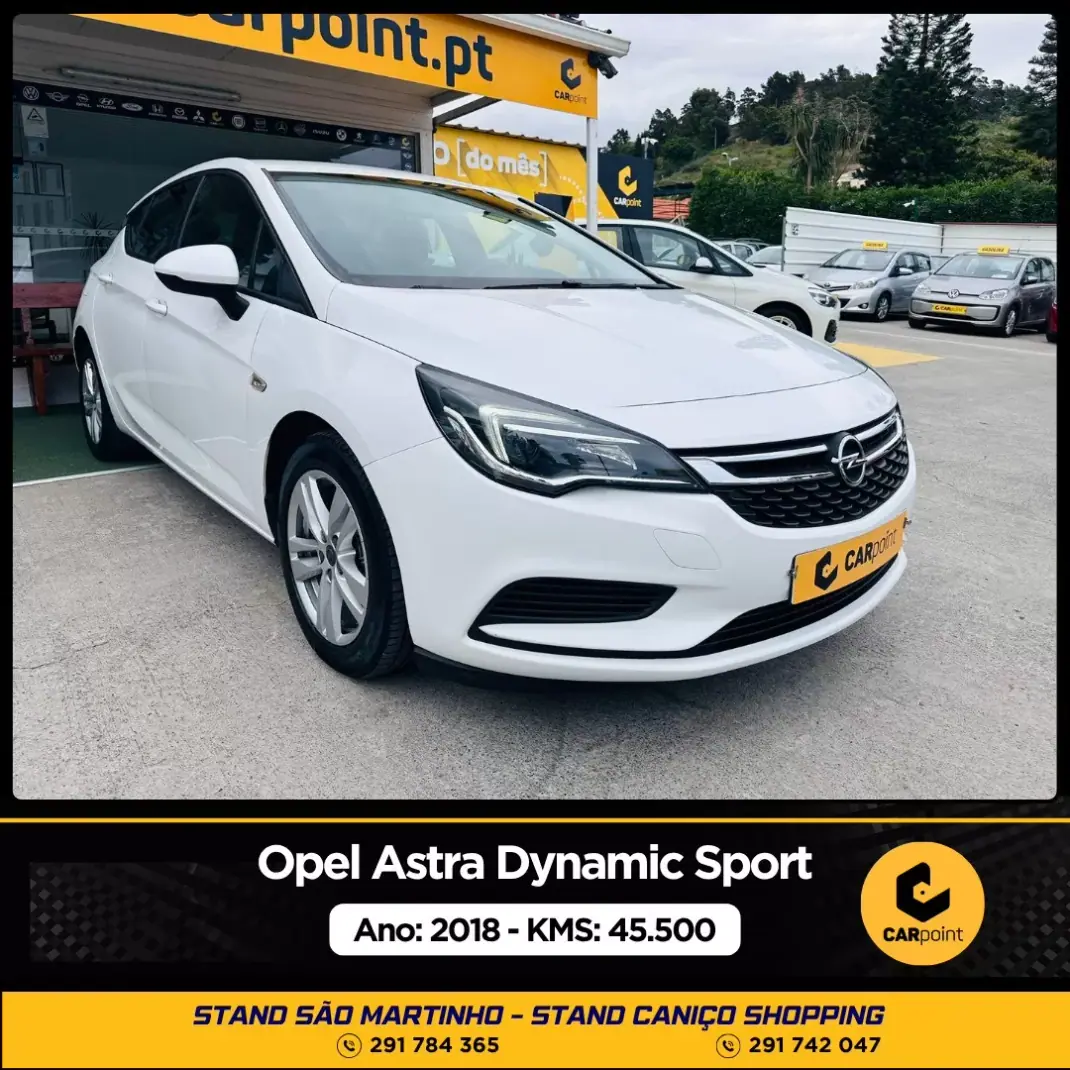 Opel Astra 2018 - 14900 EUR, 45500 km - AUTO.MOTO.pt - 45500km - foto 2 de 10
