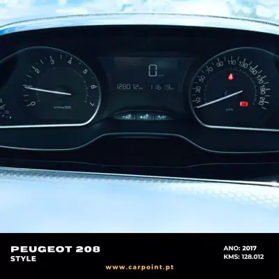 Peugeot 208 2017 - 9900 EUR, 128012 km - AUTO.MOTO.pt - 128012km - foto 10 de 10