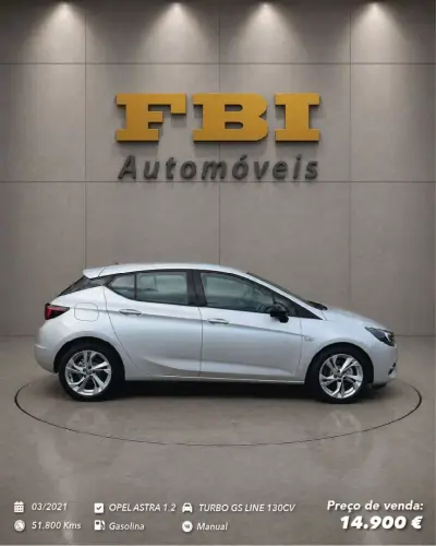 Opel Astra 2021 - 14900 EUR, 51800 km - 51800km - foto 4 de 8
