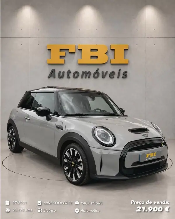 MINI Cooper S E - PACK YOURS 2021 Elétrico