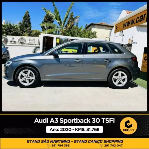 Audi A3 Sportback 2020 - 21900 EUR, 31768 km - AUTO.MOTO.pt - 31768km - foto 3 de 10