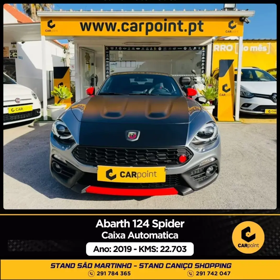 Fiat 124 Spider 2019 - 44900 EUR, 22703 km - AUTO.MOTO.pt - 22703km - foto 1 de 25