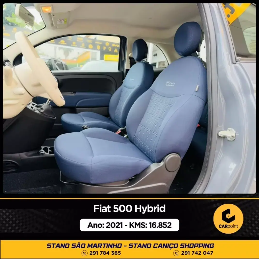 Fiat 500 2021 - 15900 EUR, 16852 km - AUTO.MOTO.pt - 16852km - foto 7 de 10