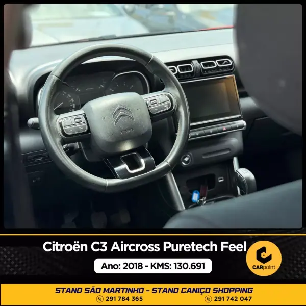 Citroën C3 Aircross 2018 - 13900 EUR, 130900 km - AUTO.MOTO.pt - 130900km - foto 7 de 10