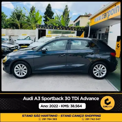 Audi A3 Sportback 2022 - 26750 EUR, 38564 km - AUTO.MOTO.pt - 38564km - foto 3 de 10