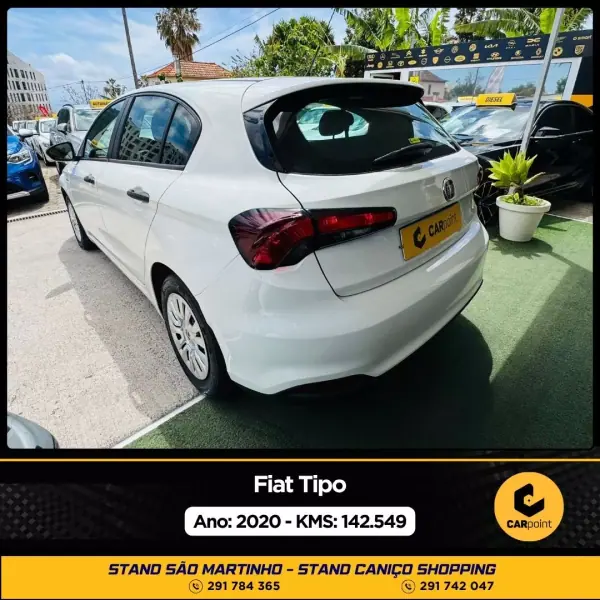 Fiat Tipo 2020 - 11900 EUR, 142600 km - AUTO.MOTO.pt - 142600km - foto 5 de 10