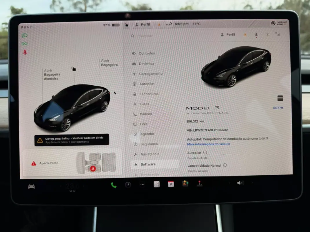 Tesla Model 3 2020 - 21500 EUR, 106000 km - AUTO.MOTO.pt - 106000km - foto 9 de 18