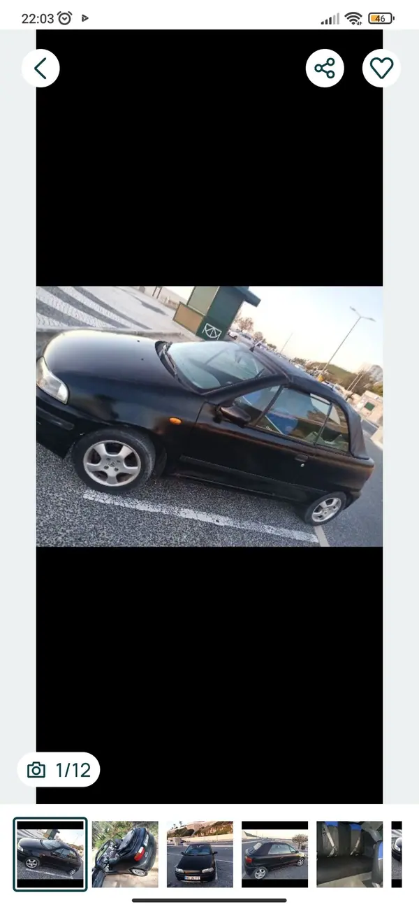 Fiat Punto Cabrio 1995