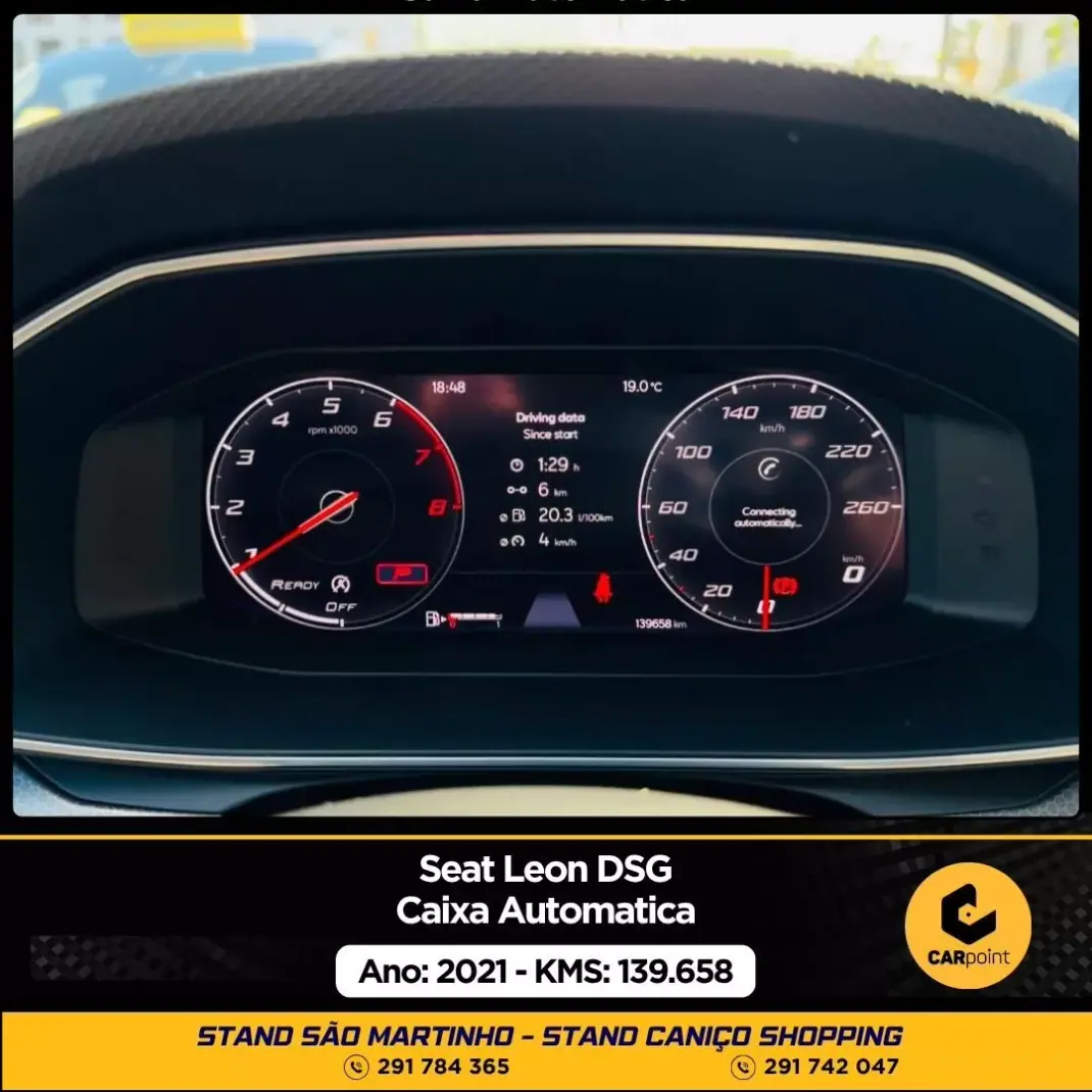 SEAT Leon 2021 - 17900 EUR, 139658 km - AUTO.MOTO.pt - 139658km - foto 10 de 10