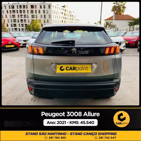 Peugeot 3008 2021 - 26900 EUR, 47600 km - AUTO.MOTO.pt - 47600km - foto 5 de 10