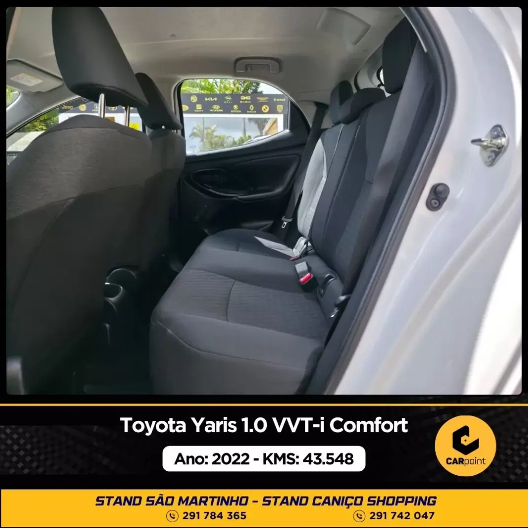 Toyota Yaris 2022 - 17900 EUR, 43548 km - AUTO.MOTO.pt - 43548km - foto 8 de 10
