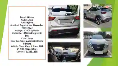 Nissan Juke 2023 - 12000km