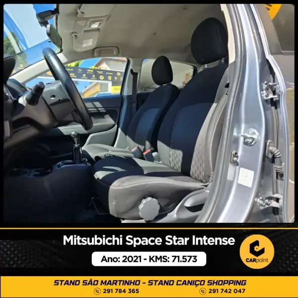 Mitsubishi Space Star 2021 - 12900 EUR, 71573 km - AUTO.MOTO.pt - 71573km - foto 8 de 10
