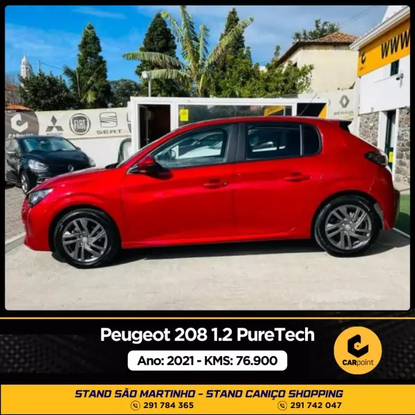 Peugeot 208 2021 - 18900 EUR, 78044 km - AUTO.MOTO.pt - 78044km - foto 3 de 10