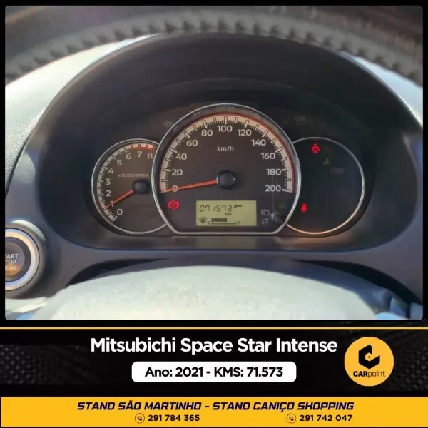Mitsubishi Space Star 2021 - 12900 EUR, 71573 km - AUTO.MOTO.pt - 71573km - foto 10 de 10