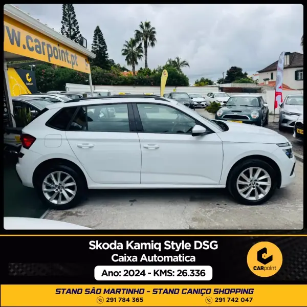 Skoda Kamiq 2024 - 23900 EUR, 26400 km - AUTO.MOTO.pt - 26400km - foto 3 de 10