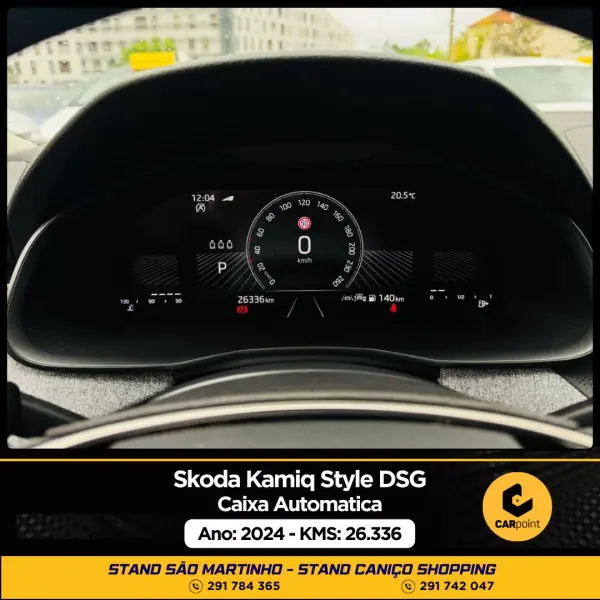 Skoda Kamiq 2024 - 23900 EUR, 26400 km - AUTO.MOTO.pt - 26400km - foto 10 de 10