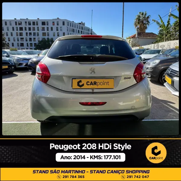 Peugeot 208 2014 - 9990 EUR, 177101 km - AUTO.MOTO.pt - 177101km - foto 5 de 10