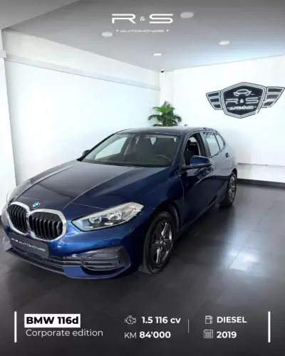 BMW 116 2019 - 84000km