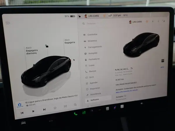 Tesla Model 3 2022 - 36490 EUR, 19253 km - AUTO.MOTO.pt - 19253km - foto 14 de 18
