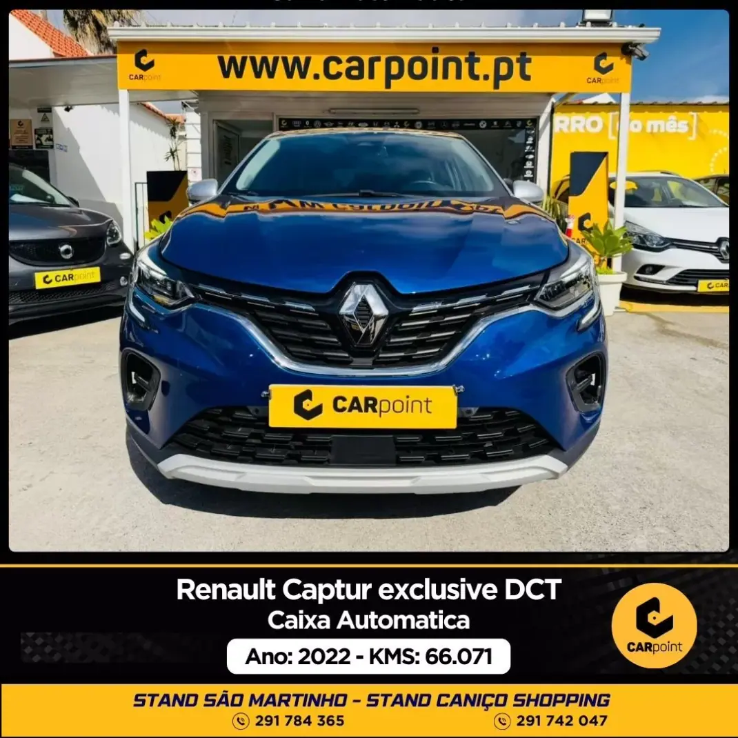 Renault Captur 2022 - 22900 EUR, 66071 km - AUTO.MOTO.pt - 66071km - foto 1 de 10