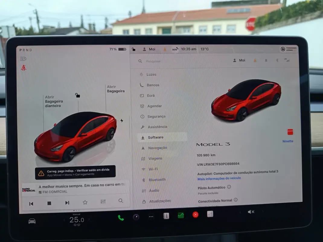 Tesla Model 3 2022 - 25990 EUR, 105900 km - AUTO.MOTO.pt - 105900km - foto 16 de 16