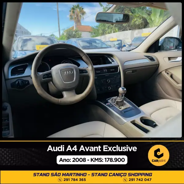 Audi A4 Avant 2008 - 12900 EUR, 178900 km - AUTO.MOTO.pt - 178900km - foto 6 de 10
