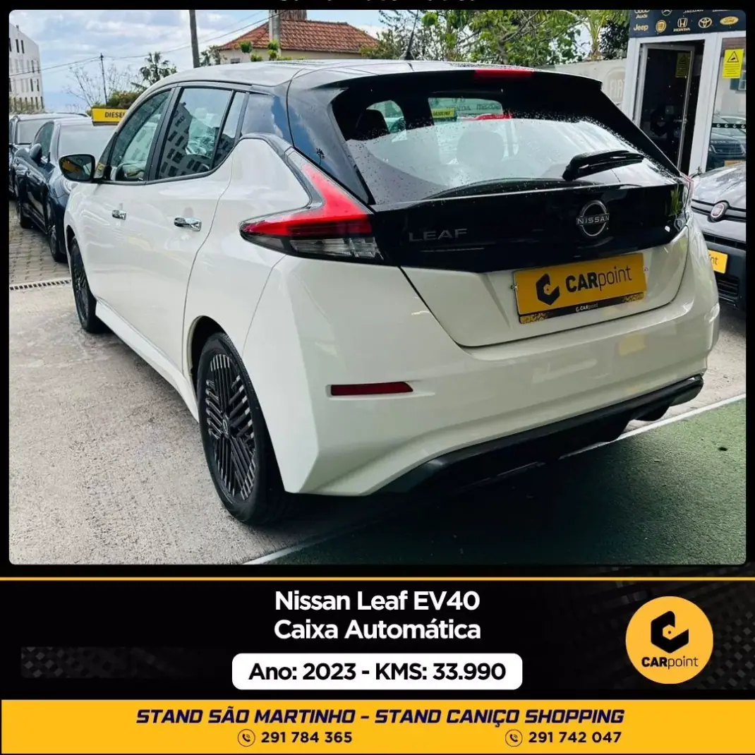 Nissan Leaf 2023 - 22900 EUR, 33990 km - AUTO.MOTO.pt - 33990km - foto 5 de 10